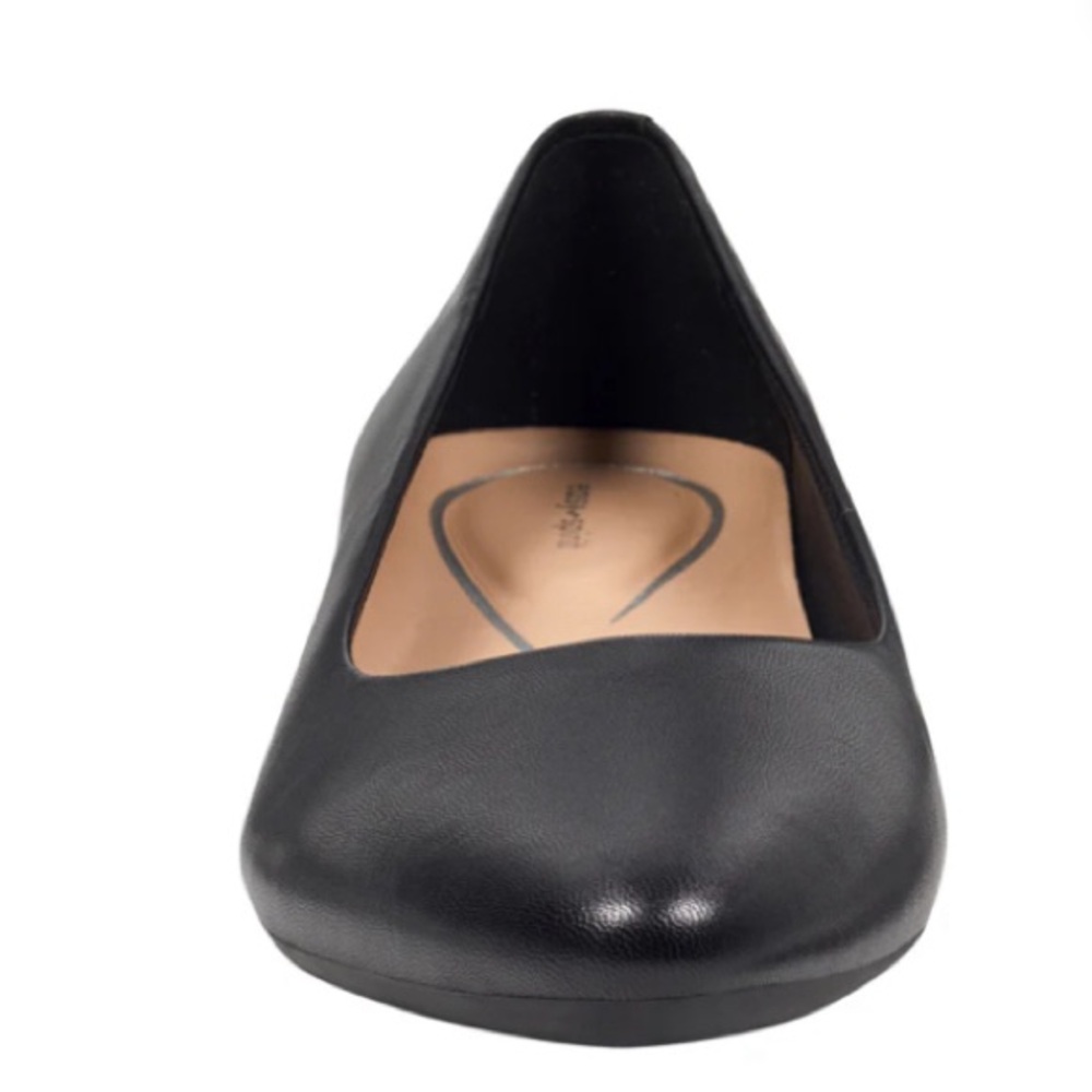 New Easy Spirt Women’s Caldise Pump Black Leather Size 7.5.